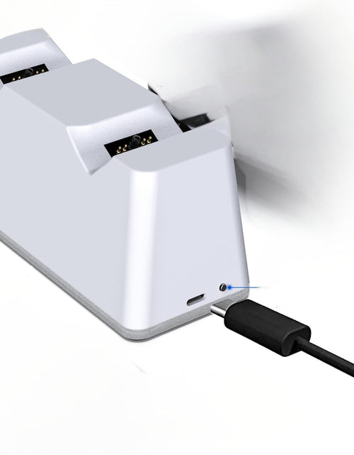Load image into Gallery viewer, PS5 SLIM controller charger RGB seven color luminous base contact dual fast charging base charging game peripheral accessories
