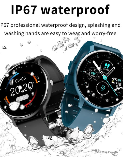 Load image into Gallery viewer, ZL02 Smart Bracelet Heart Rate Blood Pressure Blood Oxygen Monitoring Sports Pedometer Watch
