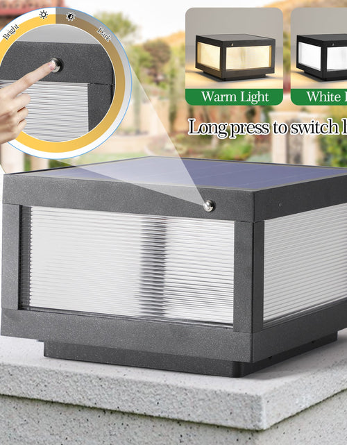 Load image into Gallery viewer, Solar Wall Lamp With Dimmable LED
