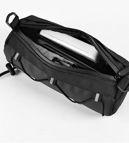Bicycle front bag for driving, large capacity storage bag, outdoor waterproof riding bag, mountain bike front bag