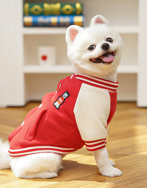 Load image into Gallery viewer, Wholesale Fleece Dog/Cat Outdoor Jacket - Small/Medium Pets, D-Ring &amp; Buttons
