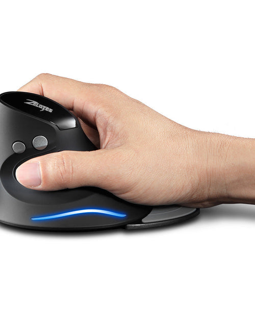 Load image into Gallery viewer, Master F17 Vertical Mouse Ergonomic Worm Anti Mouse Hand Laptop Desktop Wireless Mouse
