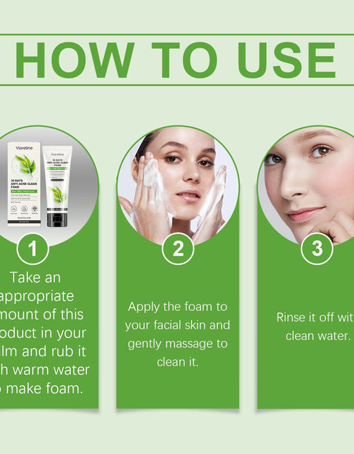 Load image into Gallery viewer, Viareline Salicylic Acid Cleanser Gently Cleanses Face, Refreshing Oil Control, Delicate Pores, Moisturizing And Brightening
