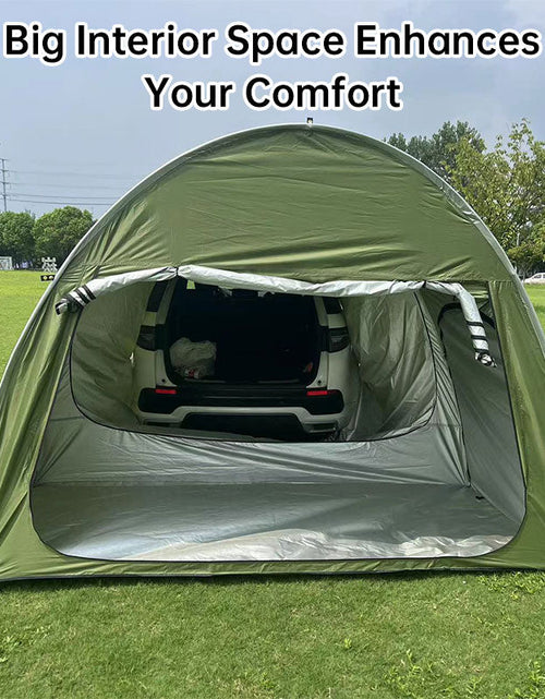 Load image into Gallery viewer, Outdoor car - trunk rear tent with canopy, sun - resistant camping equipment
