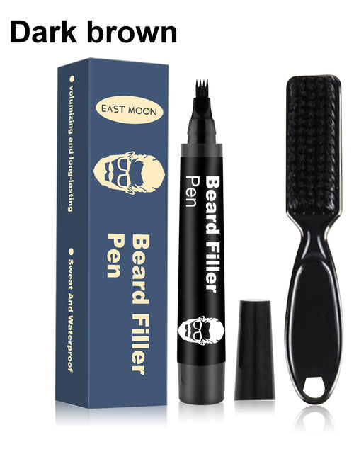 Load image into Gallery viewer, Beard Filler Pen, Detachable And Easy-To-Use Filler Pens Make It Easy To Create A Bushy Beard Hairline
