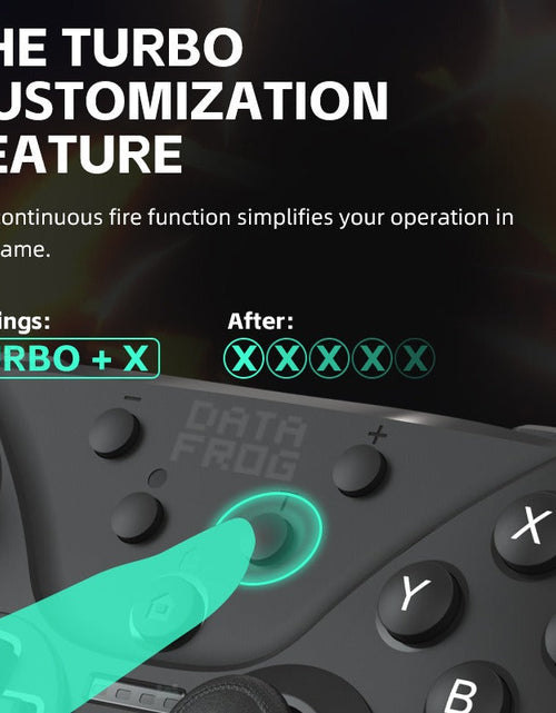 Load image into Gallery viewer, Suitable for Nintendo Switch/oled/lite/PC wireless Bluetooth controller with Turbo vibration NFC function
