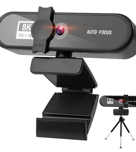 4k Beauty Auto Focus 1080p Computer Camera 8K Network USB Live Webcam 2K Drive Free