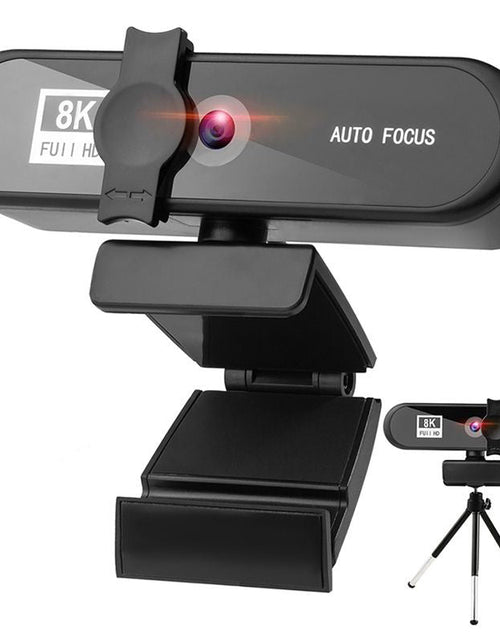 Load image into Gallery viewer, 4k Beauty Auto Focus 1080p Computer Camera 8K Network USB Live Webcam 2K Drive Free

