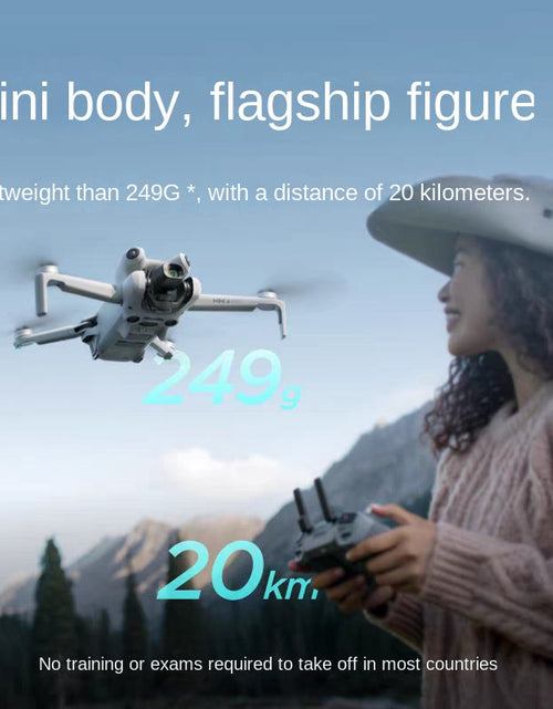 Load image into Gallery viewer, DJI Mini 4 Pro, an all-in-one mini aerial camera from DJI, is an entry-level drone that intelligently follows panoramic shooting

