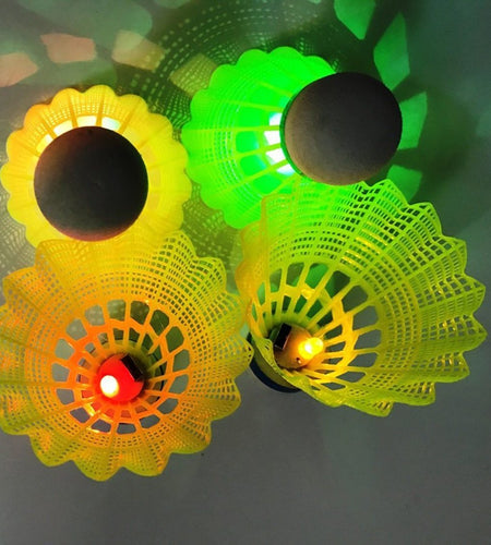 4Pcs Pack LED Luminous Badminton