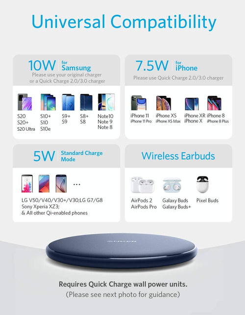 Load image into Gallery viewer, Anker <b>313</b> Wireless Charger (Pad)
