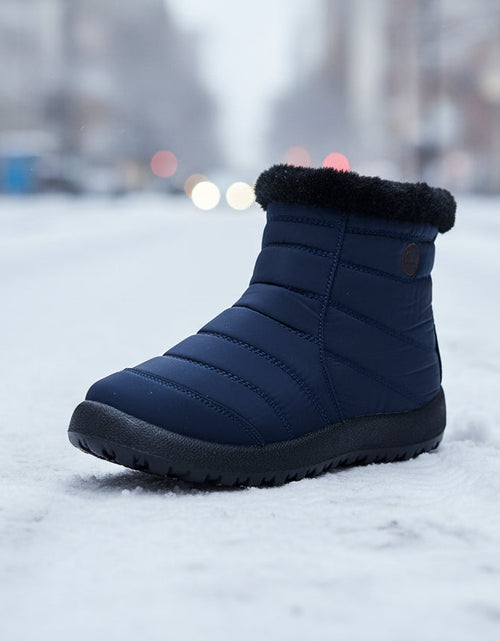 Load image into Gallery viewer, Women’s Thickened Cotton Snow Boots – Waterproof Warm Winter Boots
