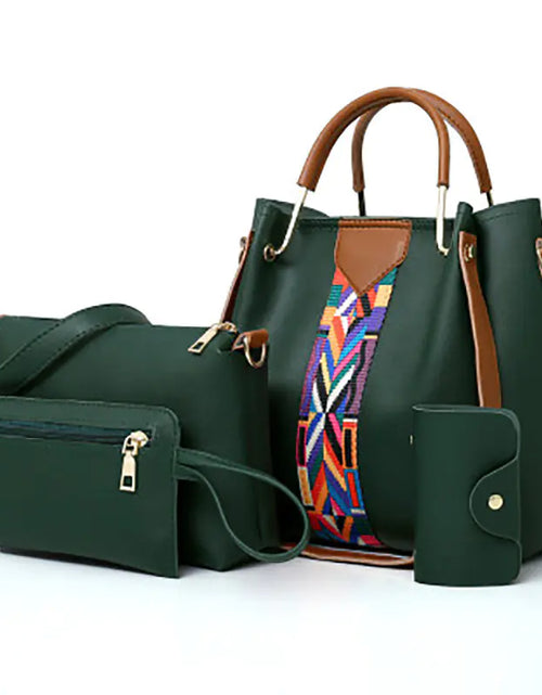 Load image into Gallery viewer, Fashionable Women's Handbag Set with Shoulder Bag (4 Pcs)
