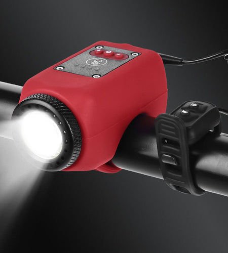Bicycle lights, mountain road bikes, high decibel horn lights, outdoor cycling, waterproof USB charging bike riding lights