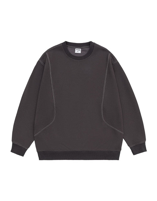 Load image into Gallery viewer, Hoodie Men's Round Neck Sweatshirt Loose Oversized  Men's Outerwear

