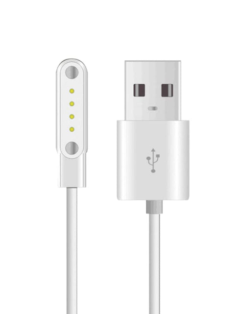 Load image into Gallery viewer, LKHSYAN Universal Smart Watch Charger USB 4 Pin Magnetic Cable White-4pin
