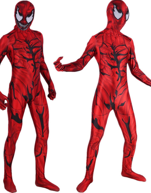 Load image into Gallery viewer, Unisex Adult Kids Carnage Cletus Kasady Super Villain Cosplay Costume Zentai Bodysuit Suit Jumpsuits Halloween
