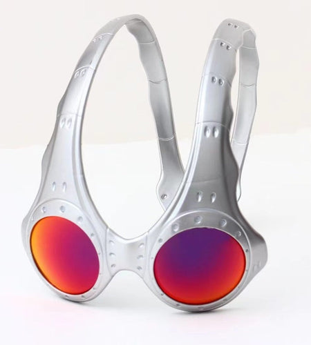 Unisex Over - The - Top Sunglasses. Ideal for outdoor cycling and sports. Fashionable retro - style metal - framed glasses.