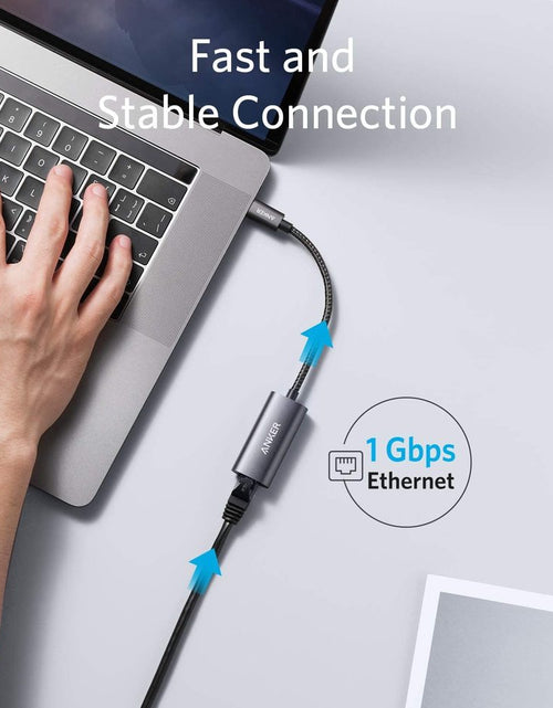 Load image into Gallery viewer, Anker <b>PowerExpand</b> USB-C to Gigabit Ethernet Adapter
