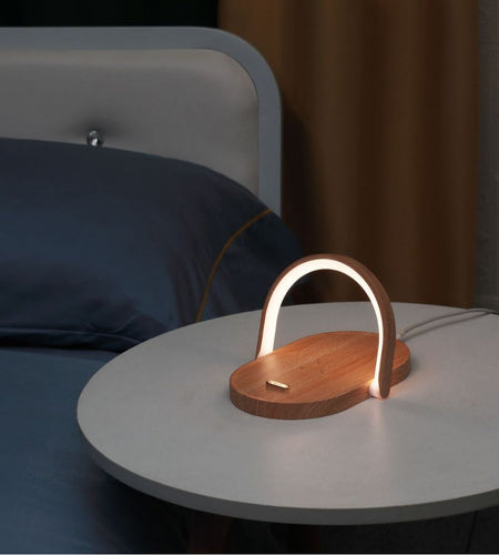 15W mobile phone wireless charger wireless charger multi-function wireless charger bedside lamp wireless charger night light