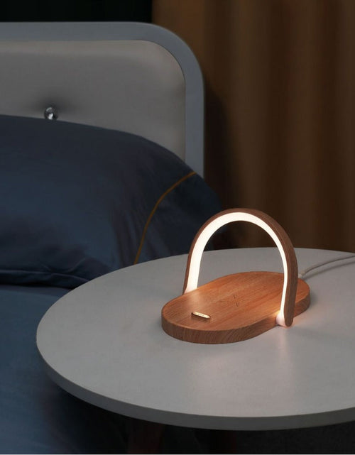 Load image into Gallery viewer, 15W mobile phone wireless charger wireless charger multi-function wireless charger bedside lamp wireless charger night light
