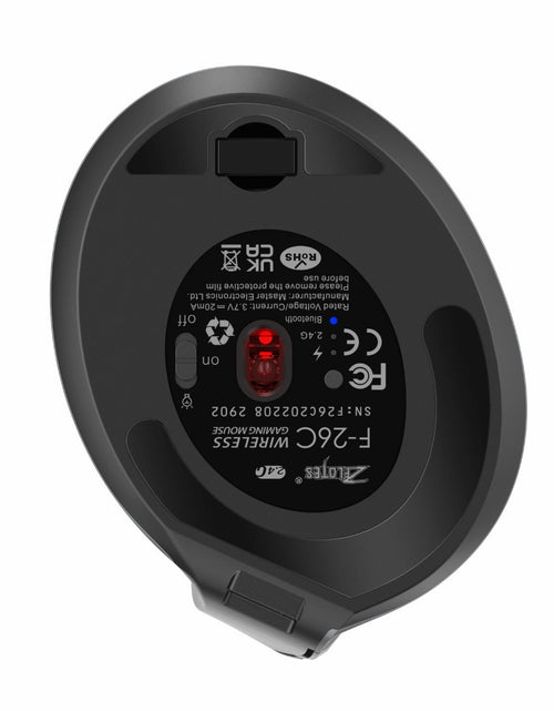Load image into Gallery viewer, ZELOTES Master F-26C Display Bluetooth Wireless Charging Dual Mode Grip Vertical Anti Mouse Hand Mouse
