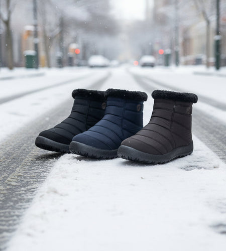 Women’s Thickened Cotton Snow Boots – Waterproof Warm Winter Boots