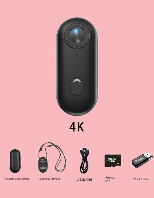 Load image into Gallery viewer, Thumb Bike Camera Magnetic Back Clip Sports Camera Thumb Recorder Pet
