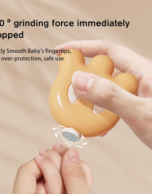 Load image into Gallery viewer, Electric nail grinder baby handheld nail polisher mini small home nail polish portable nail polisher
