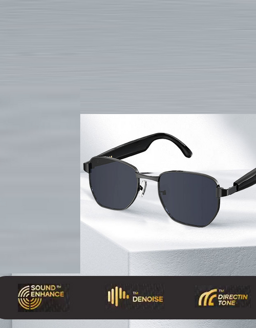 Load image into Gallery viewer, Bluetooth Smart AI Sunglasses Multi functional Real time Translation Headphones Call Listening to Music
