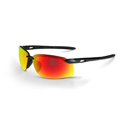 Load image into Gallery viewer, ES5-W Black w/Red Mirror Lens
