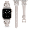 Apricot Leather + Silver Buckle