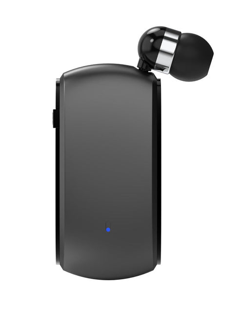 Load image into Gallery viewer, K68 New Collar style Bluetooth Earphones MP3 Earphones Wireless Telescopic Cable Single Ear Card Insertion Recording Earphones
