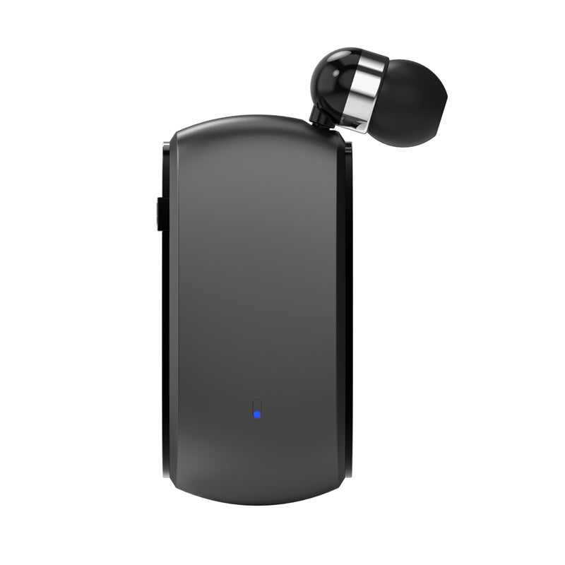 K68 New Collar style Bluetooth Earphones MP3 Earphones Wireless Telescopic Cable Single Ear Card Insertion Recording Earphones