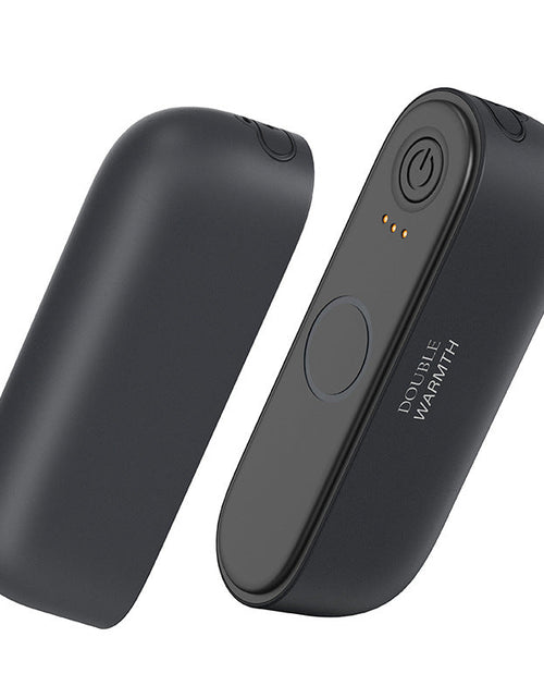 Load image into Gallery viewer, Magnetic suction electric hand warmer creative split type hand warmer USB outdoor warm baby portable 2-in-1
