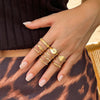 k1 Light Gold Ring Set 5568