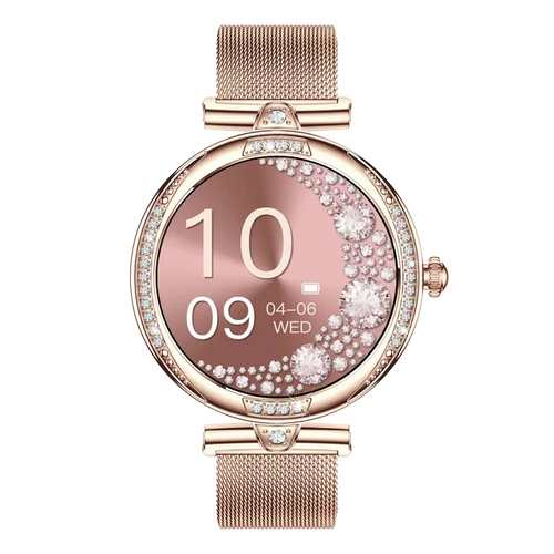 Load image into Gallery viewer, NX17 Pro Smart Watch Fashion Dimanond Ladies Wristwatch Amoled Bluetooth Calling Health Monitoring Women Fitness Smartwatch
