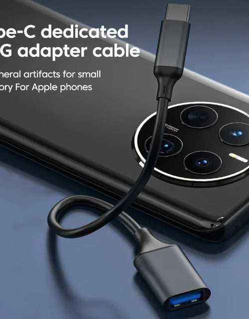 Load image into Gallery viewer, OTG adapter Type-C to USB 3.0 adapter cable computer expansion converter
