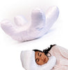 Cotton filled pillow-white