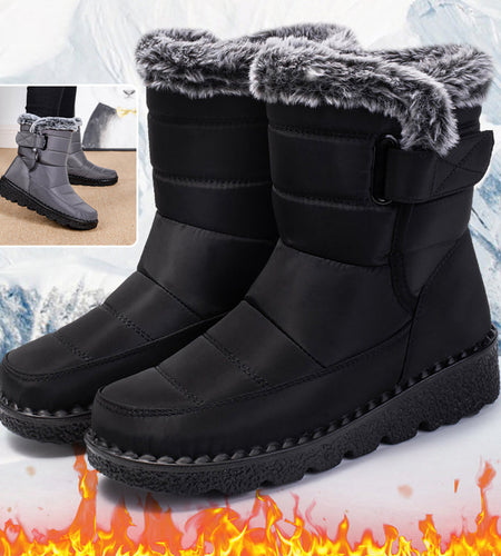 Women’s Waterproof Plush Snow Boots