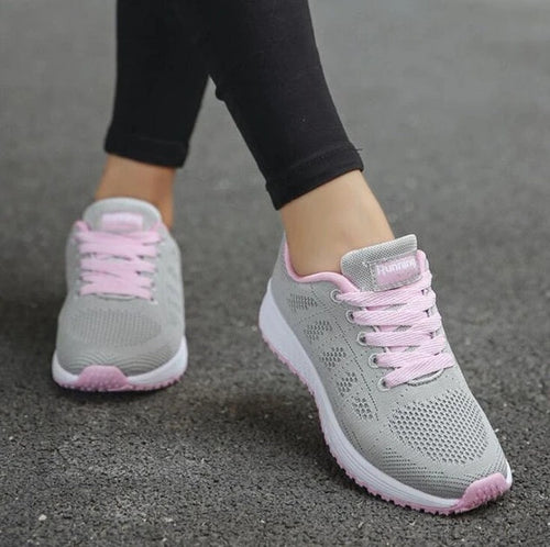Load image into Gallery viewer, Women's Sports Sneakers – Lightweight, Breathable Running Shoes
