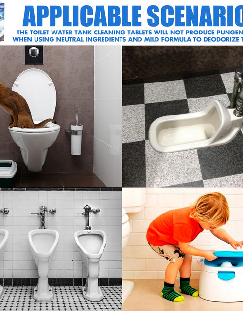 Load image into Gallery viewer, EELHOE Toilet Cleaning Effervescent Tablet, Toilet Toilet Descaling, Decontamination, Deodorization, Multi-Effect To Remove Smell And Fresh
