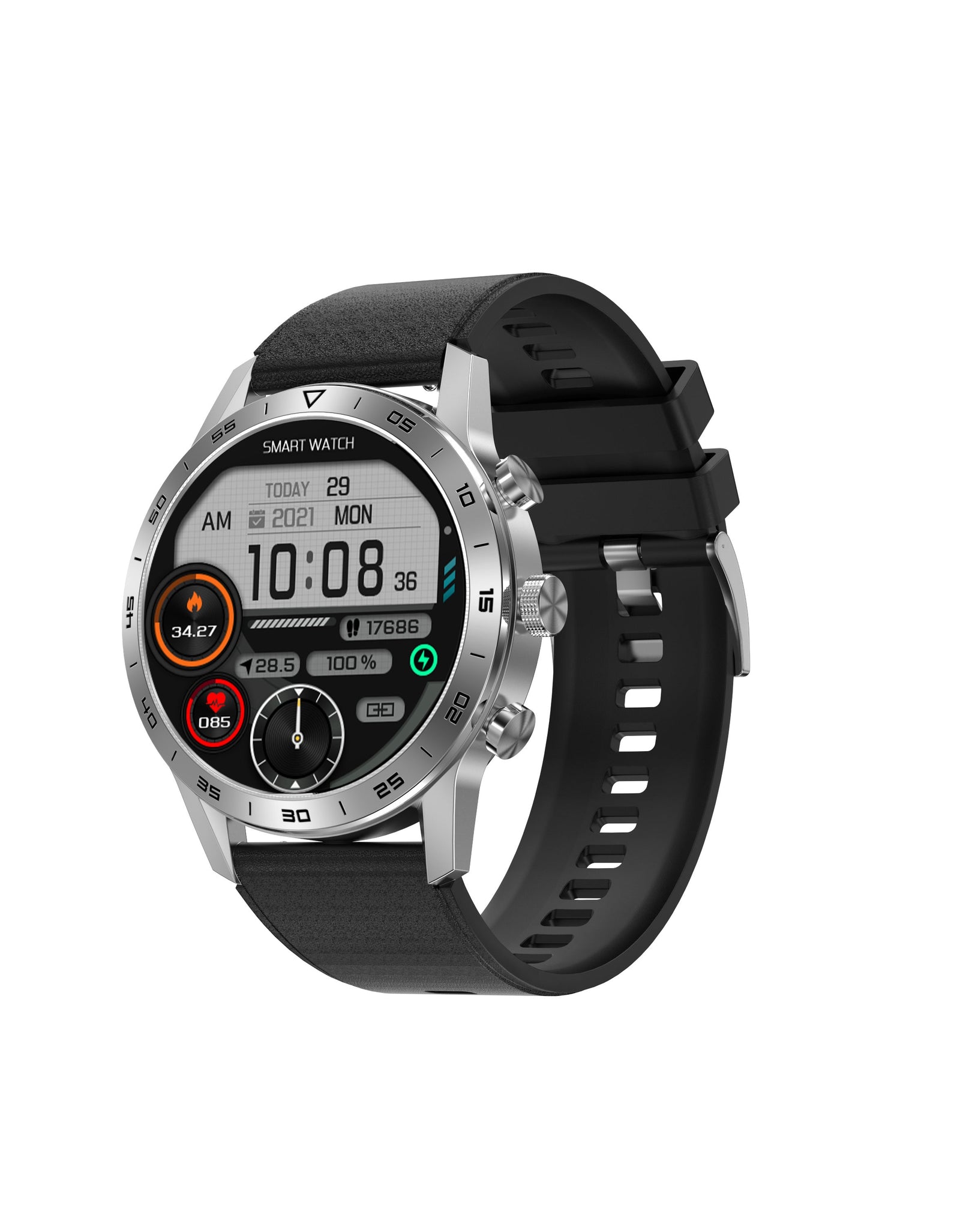 DT70 Bluetooth call smartwatch high definition large screen heart rate and blood oxygen monitoring NFC wireless multi charging