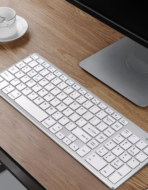Load image into Gallery viewer, Suitable for iPad tablet Miaokong keyboard mobile phone wireless charging Bluetooth keyboard

