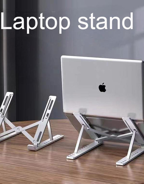 Load image into Gallery viewer, Laptop stand N3 folding lifting and cooling base, desktop tablet portable stand
