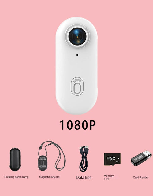 Load image into Gallery viewer, Thumb Bike Camera Magnetic Back Clip Sports Camera Thumb Recorder Pet
