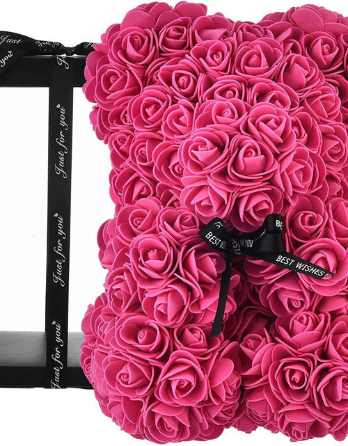 Load image into Gallery viewer, Mother's Day Gift 25cm Foam Flower Bear PE Rose Flower Bear PVC Gift Box Valentine's Day Cross-border Bestseller
