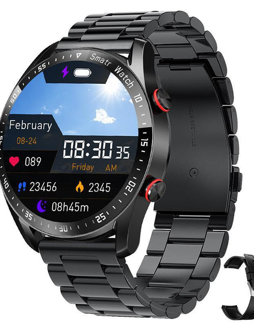 Load image into Gallery viewer, HW20 Smart Watch ECG+PPG Business Stainless Steel Strap 1.46 Large Screen Bluetooth Call Smart Watch
