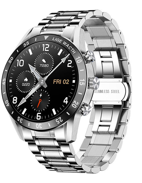 Load image into Gallery viewer, Bluetooth call smart watch pedometer sports multifunctional men's waterproof bracelet watch
