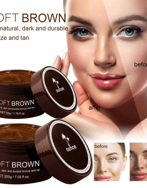 Load image into Gallery viewer, OUHOE Soft Brown, Summer Seaside Tanning Dark Tan Moisturizing Cream for Tanning Skin
